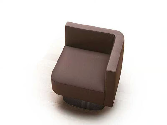 REPORT - Corner armchair with armrests _ ERBA ITALIA